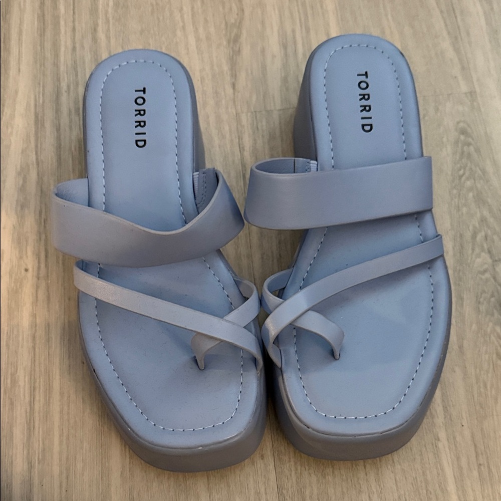 Torrid Women's Light Blue Sandals